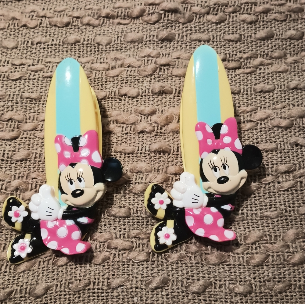 Minnie Mouse Surfboard Towel Clips